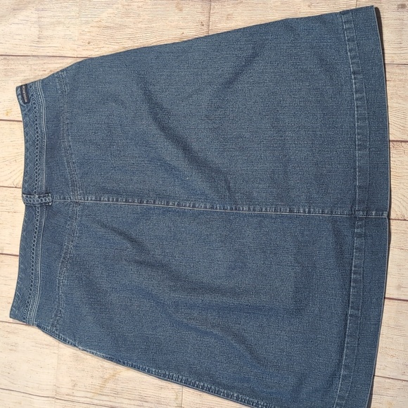 Woolrich women's vintage denim skirt size 8 - Picture 4 of 13